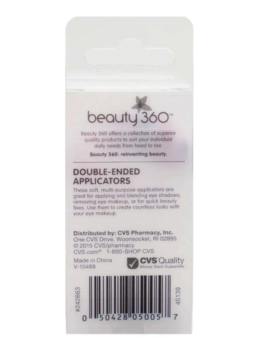 Beauty 360 Dual Tip Eyeshadow Applicators 12pcs
